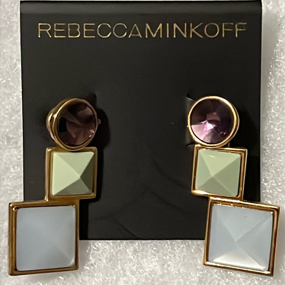 $30 or✨FREE✨Rebecca Minkoff 3-Stone Earrings